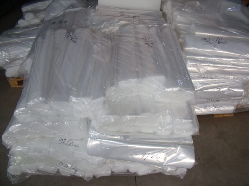 Production de sac en plastique sur mesure.