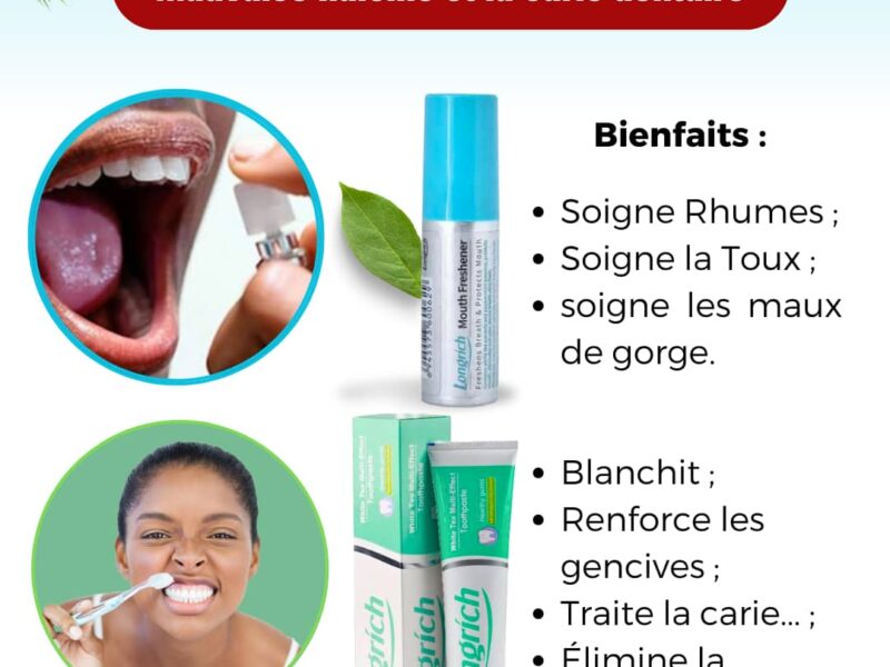 Kit mauvaise haleine et carie dentaire