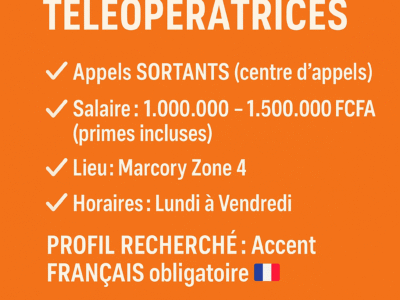 RECRUTEMENT – ÉMISSIONS D’APPELS