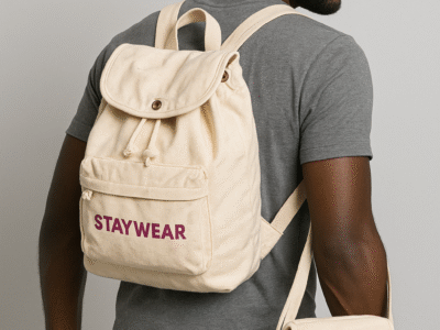*Sac à Dos + Sacoche STAYWEAR – Style Urbain & Pratique*